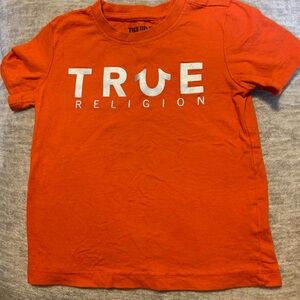 True Religion Kids Bold Orange Tee